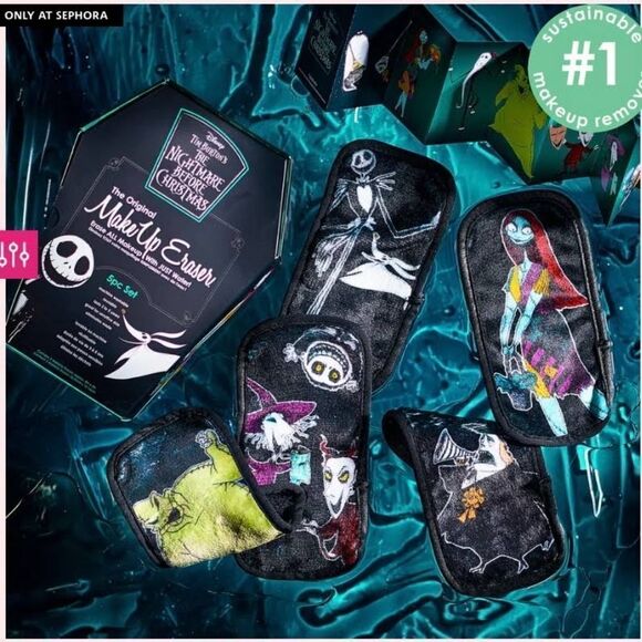 Disney's Nightmare Before Christmas Makeup Eraser Boxed Set - Picture 4 of 12